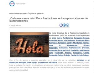 Asociacion Española de Fundaciones
